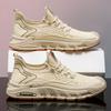 Mesh Shoes Men's New Breathable Fly-woven Sports Shoes Soft Sole Wear-resistant Casual Trendy Shoes Low-top Men's Shoes