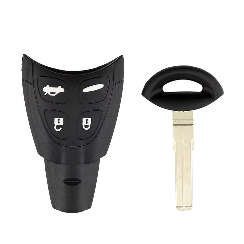 Remote Car Key Fob LTQSAAM433TX Fit For Saab 9-3 9-5 2003-2010 434MHz ID46-Chip