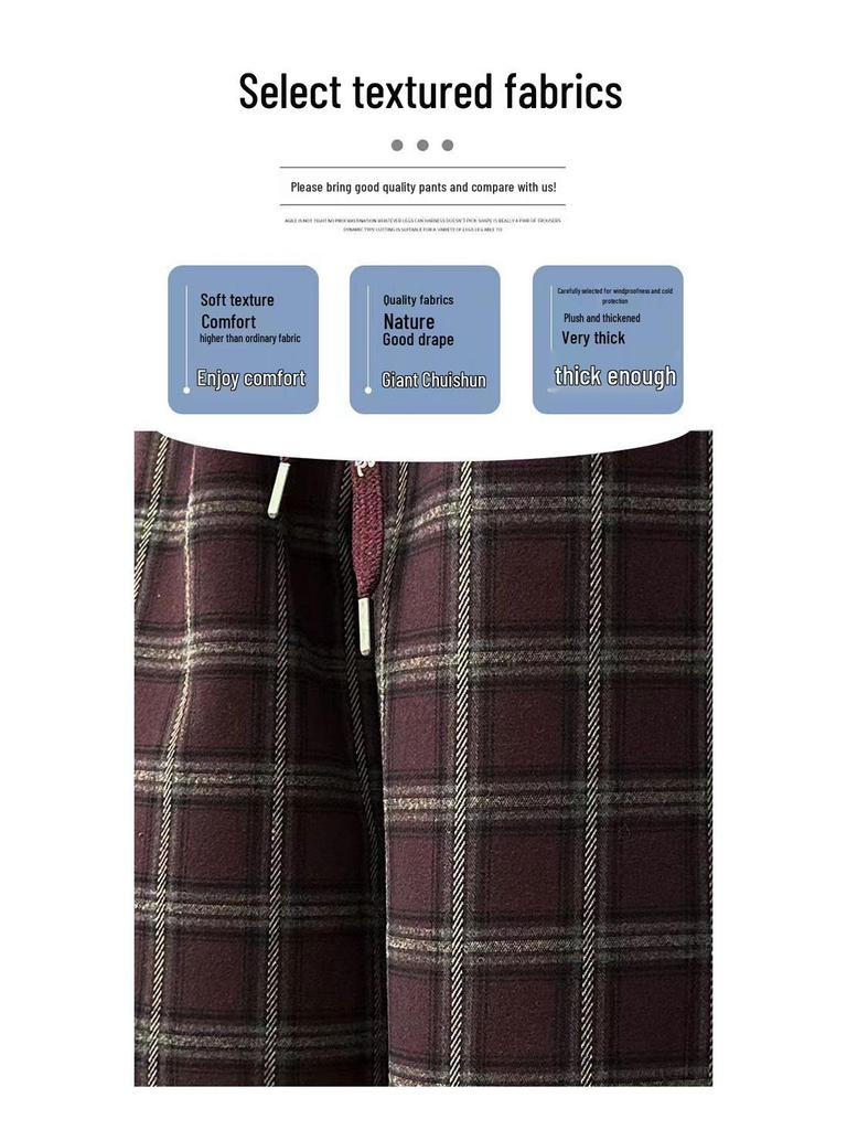 Girls' Fashionable Plaid Pants & Bow Sweatshirt Set - Autumn/Winter 2025