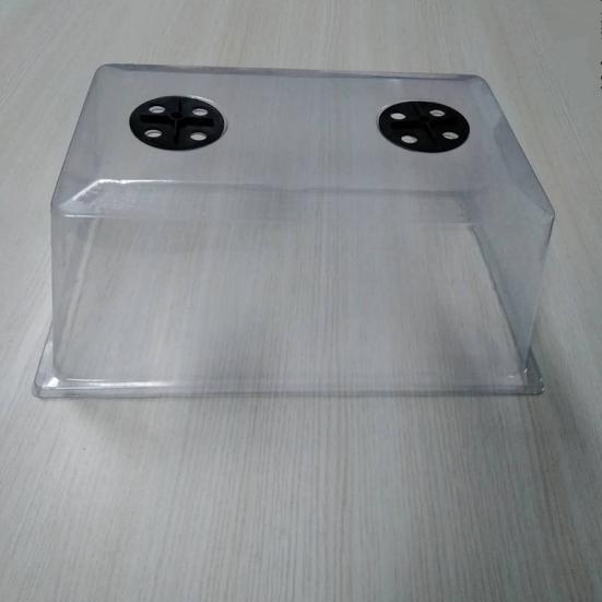 Germination Tray Transparent Cover Eco-friendly PP Flower Nursery Pot for Succulent