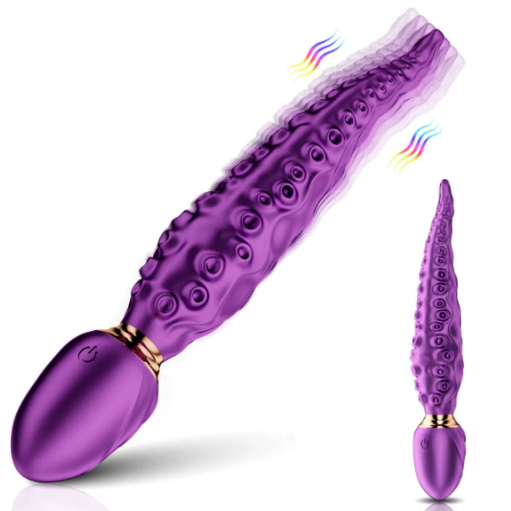 Sexy Sex Toy For Women Men Laser Rotating Vibrator Octopus Tentacle Massager Nipple Clitoris G-Spot Anal Prostate Masturbator
