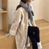 Fur All-in-one Coat Women's Long New Korean Style Winter Thickened Imitation Mink Fur Environmentally Friendly Coat