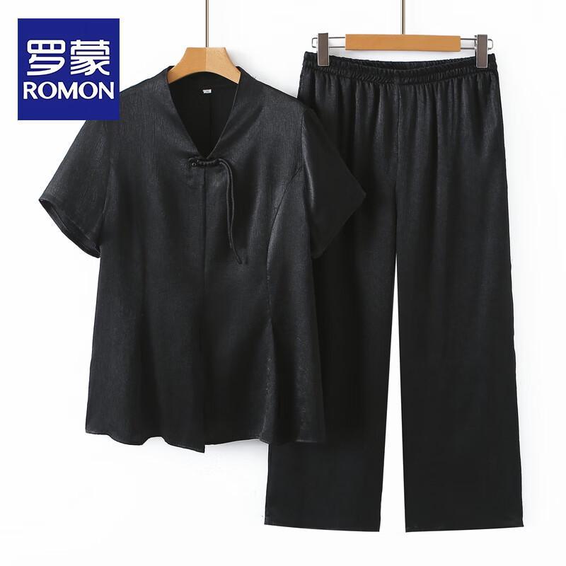 ROMON Women s Plus Size Summer Short Sleeve Top 3XL