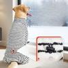 Pet Clothing, Winter Home Wear for Dogs, Anti-shedding Four-legged Clothes, Medium and Large-sized Dog Long-pile Cotton Clothes