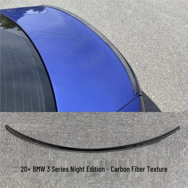 BMW 2023 New 3 Series MP Style Front Lip Bumper, Bright Black