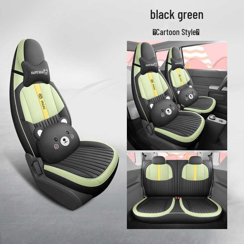 Geely Panda Mini Car Seat Cover - Endurance Bear Full Coverage Cushion
