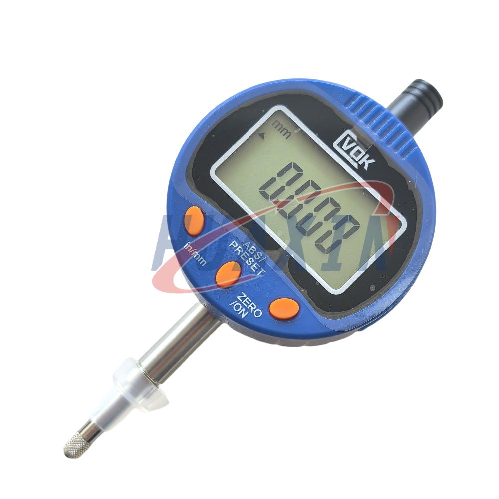 CRIN New Digital Display Auto Parts Micrometer 0.001MM Precision Injector Stroke Travel Measurement Taiwan EEE Altimeter Dial Indicator серебряный