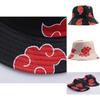 Stylish Naruto Cap Akatsuki Bucket Beach Hat For Men And Women With Sunscreen Protection
