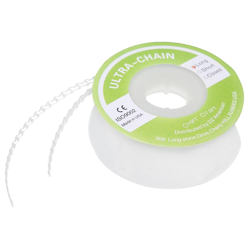 Rubber Dental Orthodontic Chain Flexible Elastic Dental Tooth Orthodontic AccessoryLong Distance