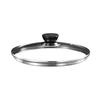Tempered Glass Explosion-Proof Universal Pot Lid with G-Type Stainless Steel Inner Ring