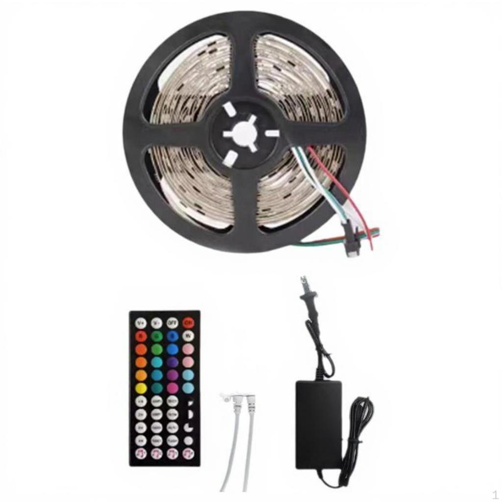 RGB Smart Lighting Strip, Color Changing, App Control, Bedroom, Gaming Room USB Bluetooth 5V
