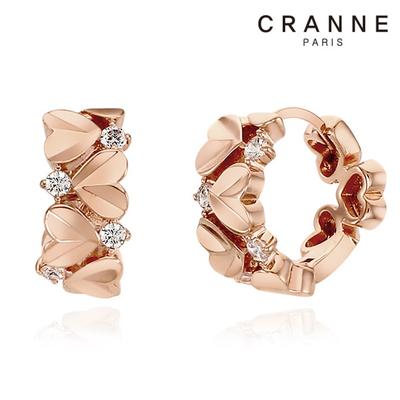 14K Love Me One-Touch Earrings (Gold Filled) C24EGF157