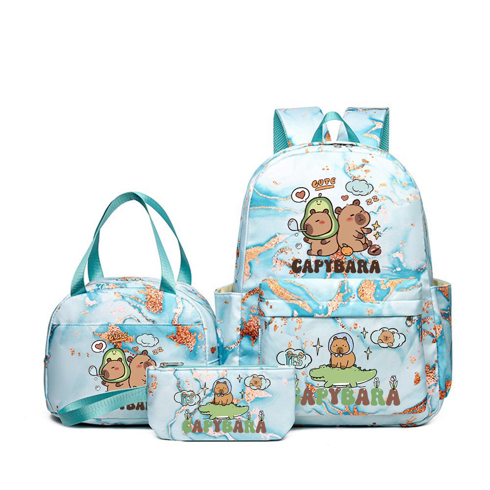Kapibara girl cute cute schoolbag primary school students 3rd grade light backpack