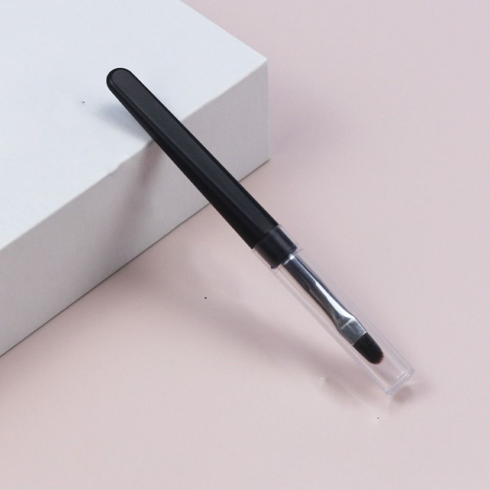 Makeup Accessories with Dust Cover Lip Brush Eyeliner Brush Eyebrows Eyelashes Brush Makeup Tool