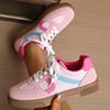 Fashion Women Sneakers New Fashion Round Toe Casual Lace Up Shoes Breathable Shoes Women Patchwork Retro Outdoor Flat Sneakers Women