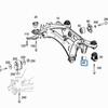 Benchi C-Class W204 Rear Bumper Crossmember Bushing (2043521065)