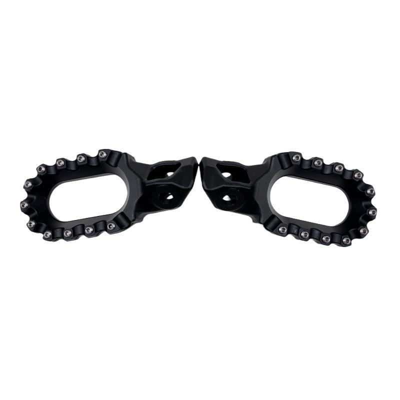 Compatible CNC Aluminum Rearset Footpegs for KTM Hengjian Z300 and Ke Weisi K23AJ1 Models.