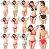 13-Color Candy Bikini Set: Trendy Swimwear with Large Stock