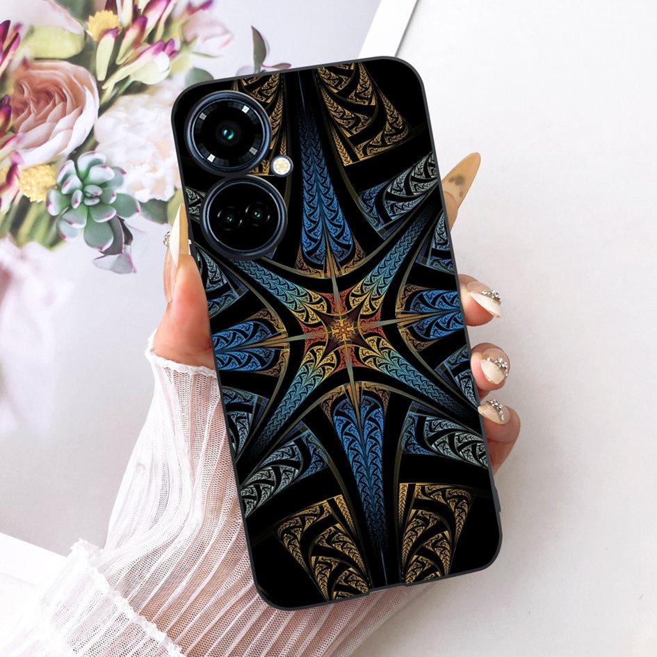 For Tecno Camon 19 Pro CI8 Case Camon19 Pro 5G CI7n Cover Pretty Butterfly Soft Silicone Black Cover For Tecno Camon 19 Neo Etui