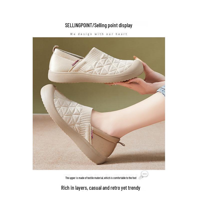 Women's Summer Lightweight Flat Cloth Shoes - Comfy, Soft Sole, Versatile