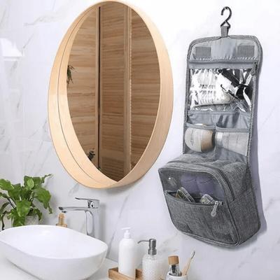 1 unidad Bolsa de Aseo Plegable Bolsa de Almacenamiento Bolsa Colgante de Almacenamiento Bolsa de Maquillaje para Baño Estuche Bolsa de Maquillaje Bolsa de Viaje