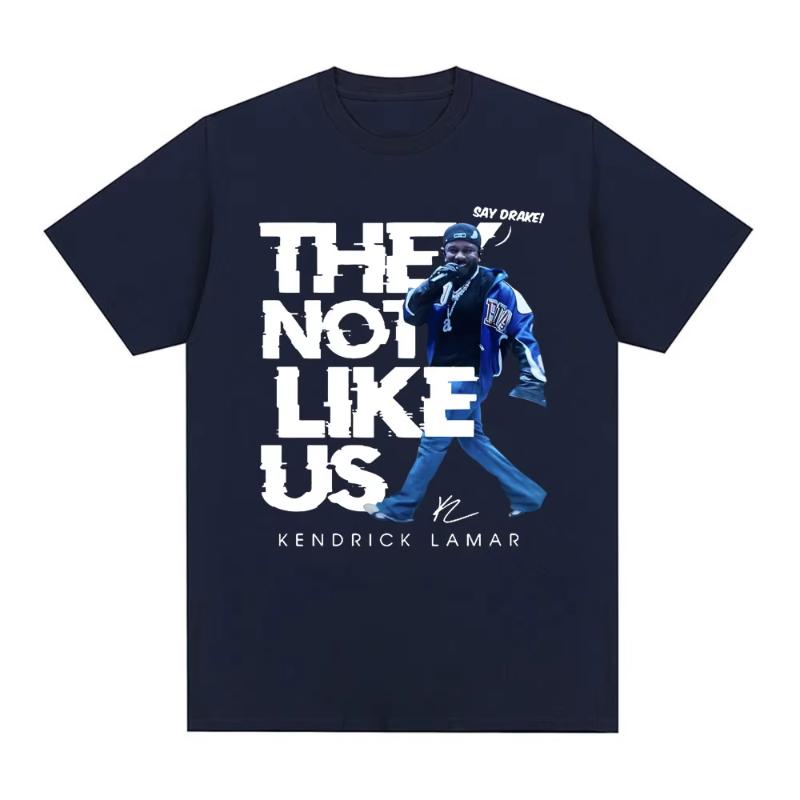Kendrick Lamar Say Drake They Not Like Us T Shirts Unisex Women High Quality Fashion Hip Hop Oversized T Shirt Cotton Tshirts
