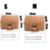 Retro Handwoven Storage Box Travel Picnic Suitcase Imitation Rattan Woven Storage Home Sundries Organizer Basket Decorative Prop