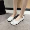 Large Size Single Shoes Women's Summer New Soft-soled Doudou Shoes One Pedal Shallow Mouth Mother Shoes Casual Women's Shoes