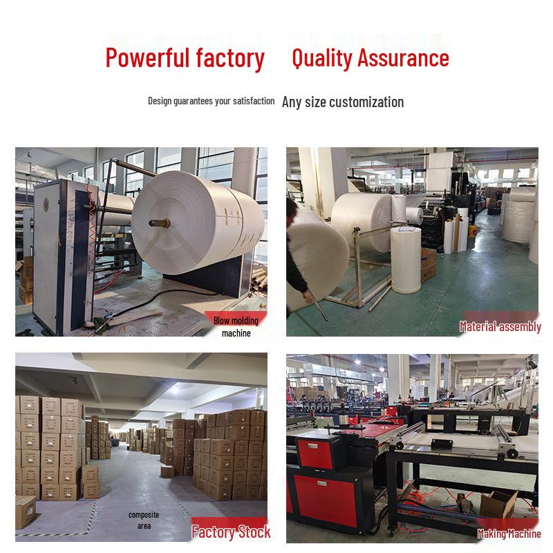 White Pearlescent Waterproof Bubble Mailer - Shockproof Foam Bag for Clothing Express Packaging