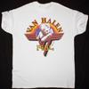 Vtg VAN HALEN 1984 TOUR Heavy Cotton White All Size T Shirt For Men MM067
