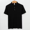 Luxury Thick Men's Short-sleeve T-shirt Casual Lapel Minimalist Lightweight Breathable Summer Casual Business T-shirt Minimalist Breathable Tops