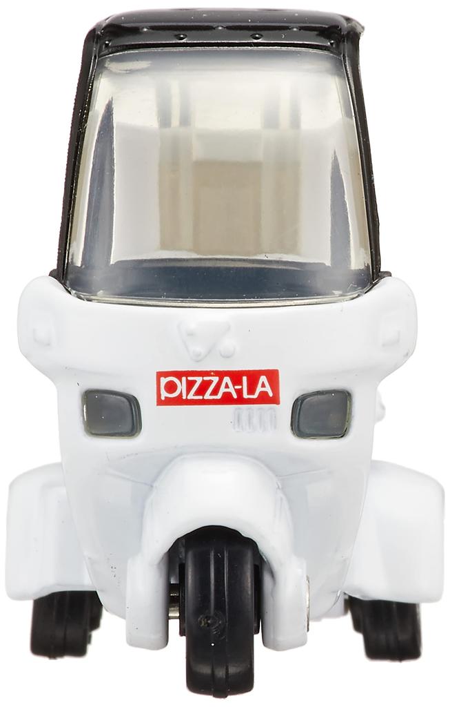 TAKARA TOMY Tomica 99 Delivery Bike Miniature Car Toy for Ages 3 and Up No. Pizza-La (Blister Packaging)