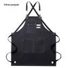 Thickened Canvas All-Cotton Apron for Cooking, Gardening, and Nail Art