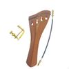 4/4 Violin Tailpiece Pull String Plate Easy to Use Fine Workmanship Replacement with Tail