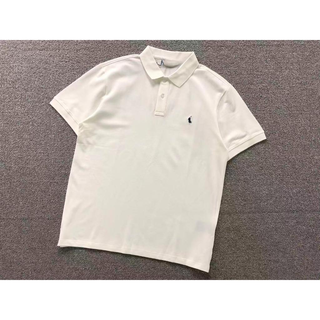100% Katoen High-end Korte Mouw POLO Shirt Heren Zomer Mode Paard Geborduurd Luxe Casual T-shirt