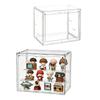 QISHENG Large Capacity Figure Transparent Box Perfect for Blind UV Collection Display for Living Multi-Layer Case, - Boxes/Lego/Gachapon Storage!