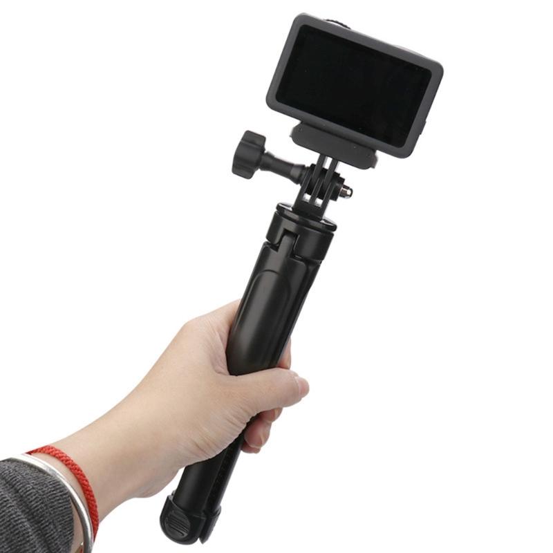 Table Tripod With 1/4Inch Screw, Telescopic Design, 12.50Cm Folded Length, 18Cm Extended, Stable For Action Camera