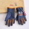 Süße Cartoon Kinder Winter Warme Handschuhe Polarfleece Verdickt Mädchen Jungen Vollfinger Fäustlinge Für Kinder Outdoor-Handschuhe