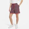 Jordan X Paris Saint-Germain Collaboration Loose Woven Sports Shorts Women Shorts Red DC0460-657