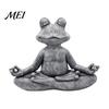 Dekorative Skulptur für Außenbereiche Tierfigur für Meditation Ornament, Harz Zen Statue, Stressabbau Sitzende Niedliche Gartengestaltung