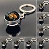 Romantic Wide Application Horoscope Shiny Car Keys Women Keychain Backpack Decor