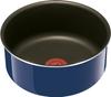 Tefal vienas rokas katls 20 cm tikai gāzes ugunij Neo Grand Blue Premier Titanium Extra 4 slāņu pārklājums L61430 ar noņemamu rokturi IH "Ingenio Saucepan"