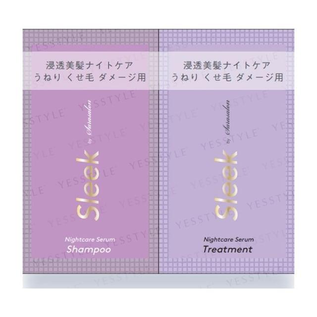 AQUA NOA - Sleek by sarasalon Night Care Serum Shampoo & Treatment Trial Set 10ml x 2