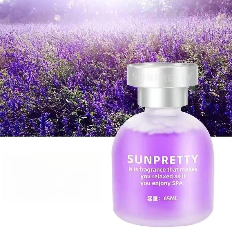 1PCS Car Accessories Car Aroma Diffuser Large Capacity Car Air Freshener Perfume Bottle Essential Oil Diffuser Decoration Interior Accessories Lavender