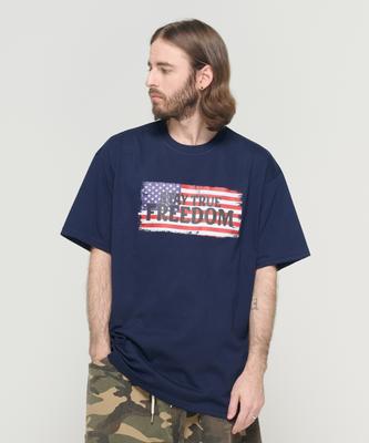 CARGOBROS American Freedom Short Sleeve T-Shirt (Navy)