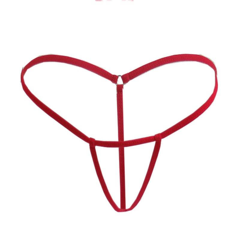 Mini G-string Briefs  Women  Micro  Thong  Sexy Underpants Open Crotch,  Knickers  Open Panties