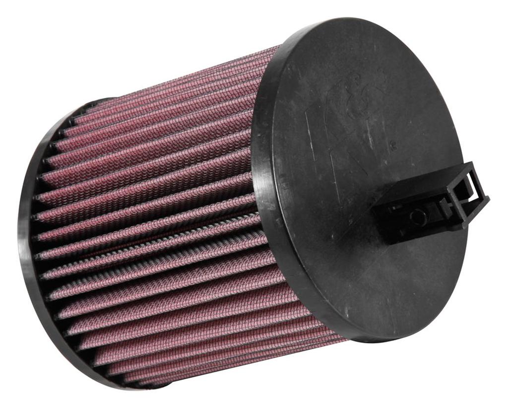 Genuine Replacement Air Filter for Cadillac per [Officially Imported] K&N [Two vehicle] E-0650