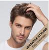 Herren-Kurzhaarperücke, Braun, Hitzebeständig, Synthetisch - Natürlicher Realistischer Stil, Atmungsaktive Verstellbare Kappe für Tägliches & Lässiges Tragen, Sofort lieferbar