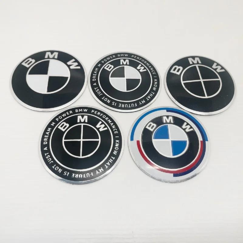 4p cs 56/60/65/70mm automobile hub center sticker aluminum alloy car sticker is suitable for BMW group F07F90F11f18G30G31E60E61.
