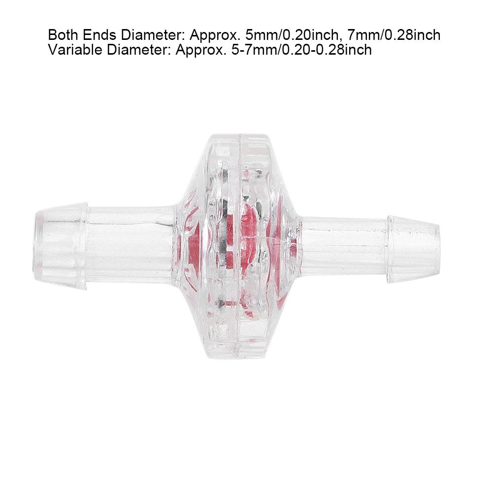 10PCS PP Aquarium Pump Diameter Unidirectional Check Valve Fish Supplies Accessory